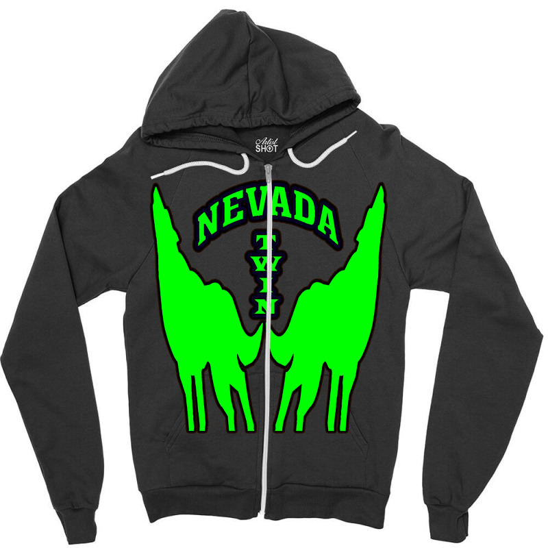 Nevada Twin Zipper Hoodie | Artistshot