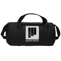 Manchester Orchestra Black Lines Grunge Cool Unise Duffel Bag | Artistshot