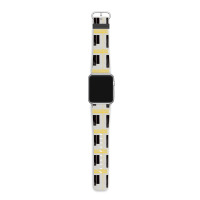 Manchester Orchestra Black Lines Grunge Cool Unise Apple Watch Band | Artistshot