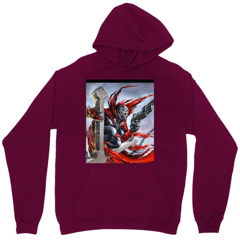 Spawn On The Cross   Spawn Fan Art Unisex Hoodie | Artistshot