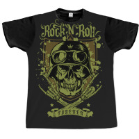 Rock 'n' Roll Graphic T-shirt | Artistshot