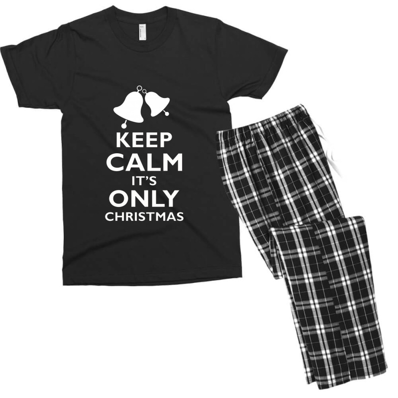 Keep Calm Men's T-shirt Pajama Set | Artistshot