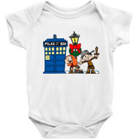 Christmas Doctor Movie Merch Baby Bodysuit | Artistshot