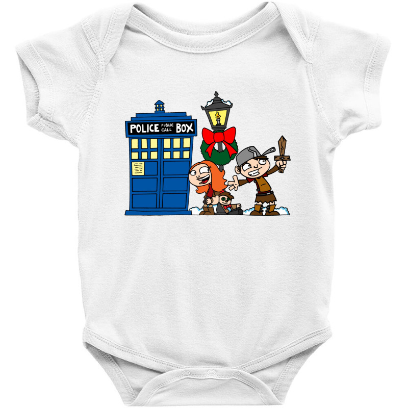 Christmas Doctor Movie Merch Baby Bodysuit by marvogabrial | Artistshot