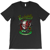 Rockabilly Skull T-shirt | Artistshot