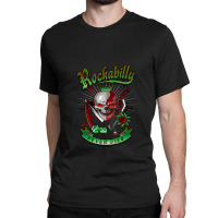 Rockabilly Skull Classic T-shirt | Artistshot