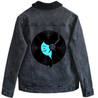 Music Time Unisex Sherpa-lined Denim Jacket | Artistshot