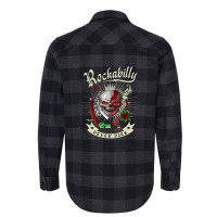 Rockabilly Skull 1 Flannel Shirt | Artistshot