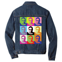 Notorious Rbg Feminist Andy Warhol T Shirt Men Denim Jacket | Artistshot