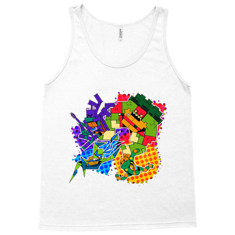 Raphael Mutant Cartoon Michel Tank Top | Artistshot