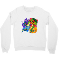 Raphael Mutant Cartoon Michel Crewneck Sweatshirt | Artistshot