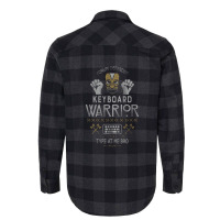 Keyboard Warrior 2400x3200 Flannel Shirt | Artistshot