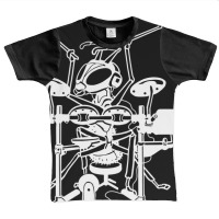 Ant Drummer Graphic Youth T-shirt | Artistshot