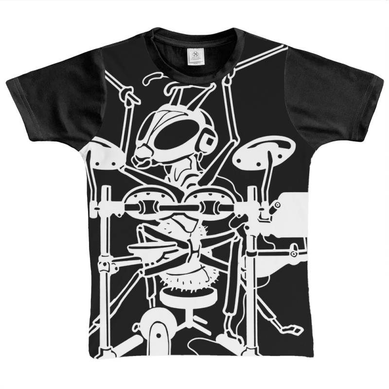 Ant Drummer Graphic Youth T-shirt by Pymeneh | Artistshot