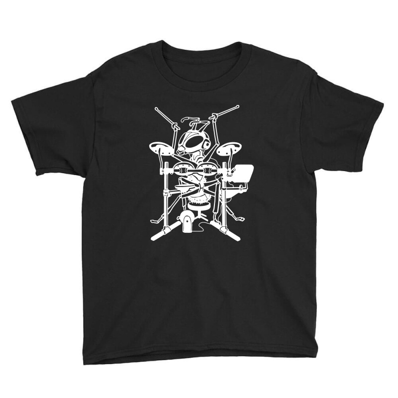 Ant Drummer Youth Tee by Pymeneh | Artistshot