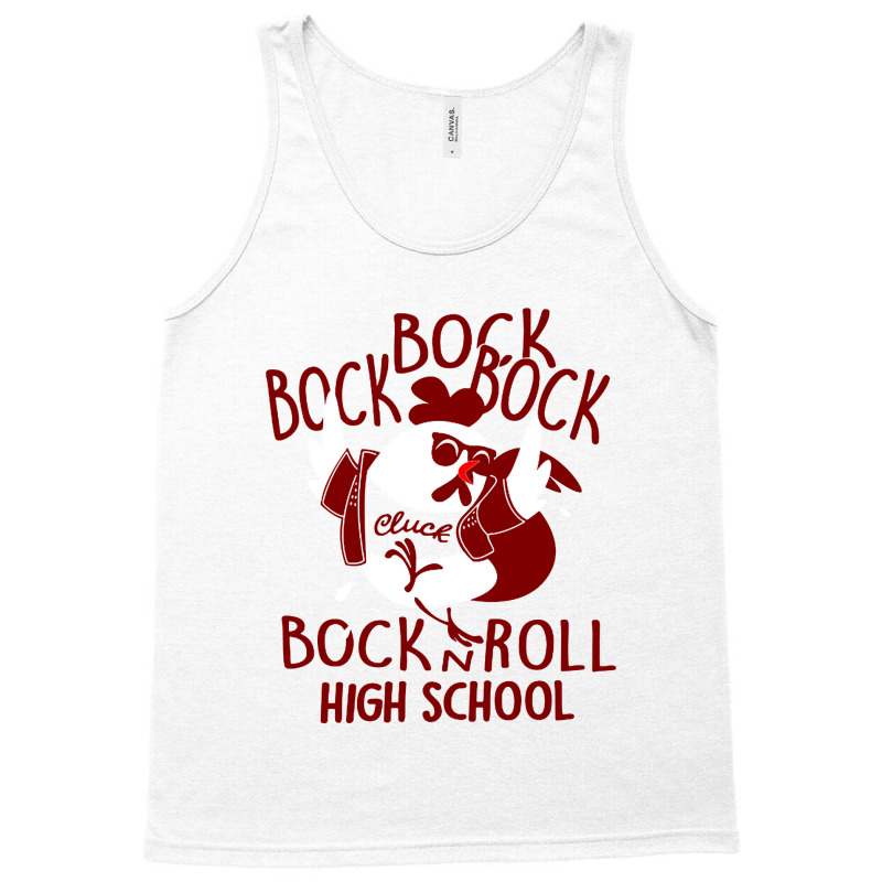 Bock N' Roll High School Tank Top | Artistshot