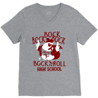 Bock N' Roll High School V-neck Tee | Artistshot