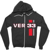 Ver 33 Formula Zipper Hoodie | Artistshot