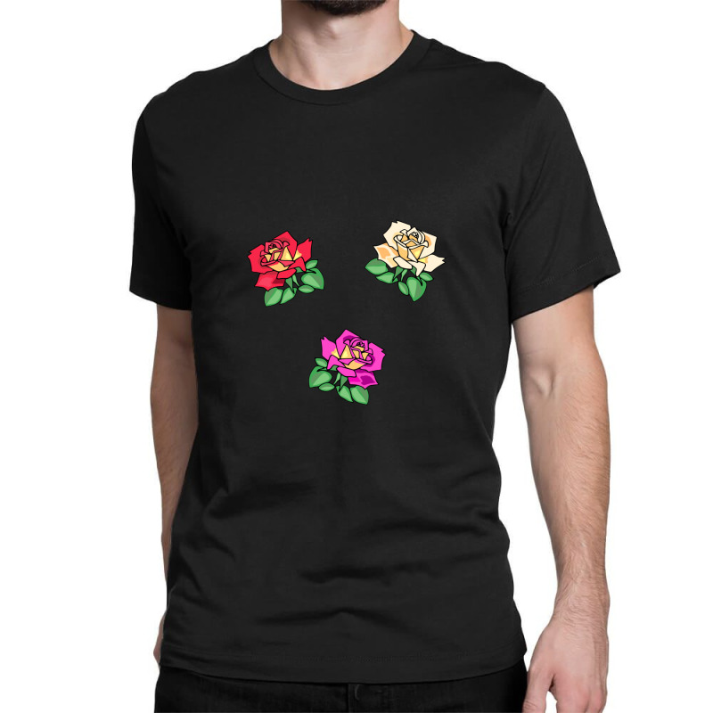 Rose Flowers Classic T-shirt | Artistshot