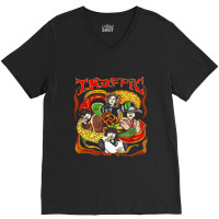 Bumper Traffic Racing Death V-neck Tee | Artistshot