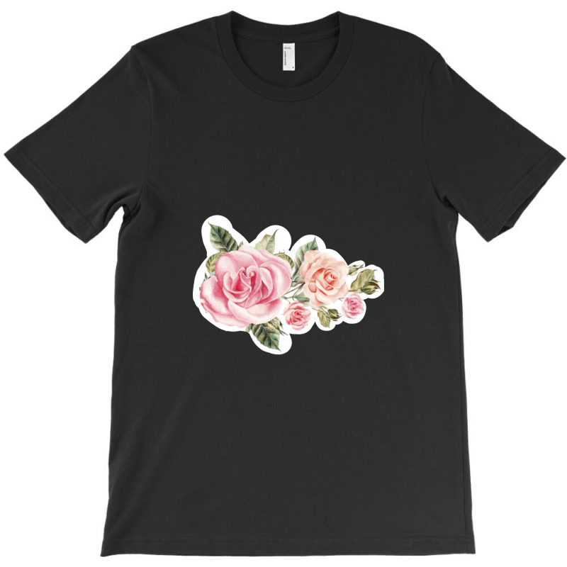 Roses Art Pattern T-shirt | Artistshot