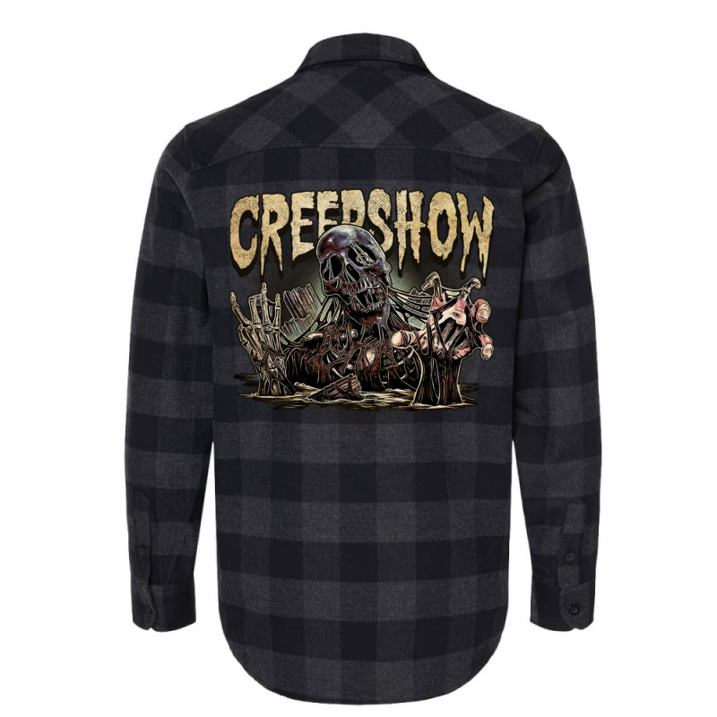 Creepshow Darknight T Flannel Shirt by biswshedevank | Artistshot