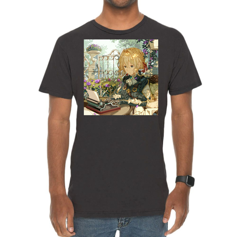 Violet Evergarden Vintage T-shirt | Artistshot