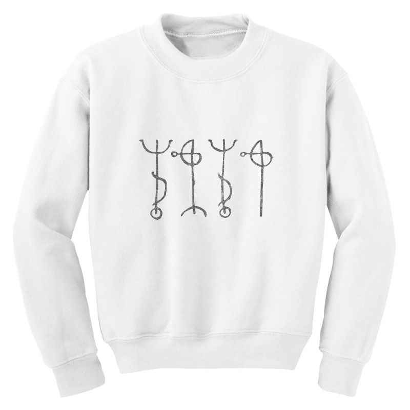 Draumstafir Icelandic Rune Symbol Design Youth Sweatshirt by harumayali | Artistshot