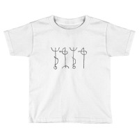 Draumstafir Icelandic Rune Symbol Design Toddler T-shirt | Artistshot