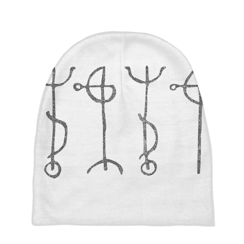 Draumstafir Icelandic Rune Symbol Design Baby Beanies by harumayali | Artistshot