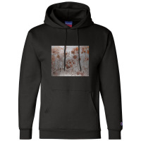 Rust Flowers Champion Hoodie | Artistshot