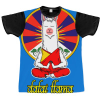 Dalai Llama Graphic T-shirt | Artistshot