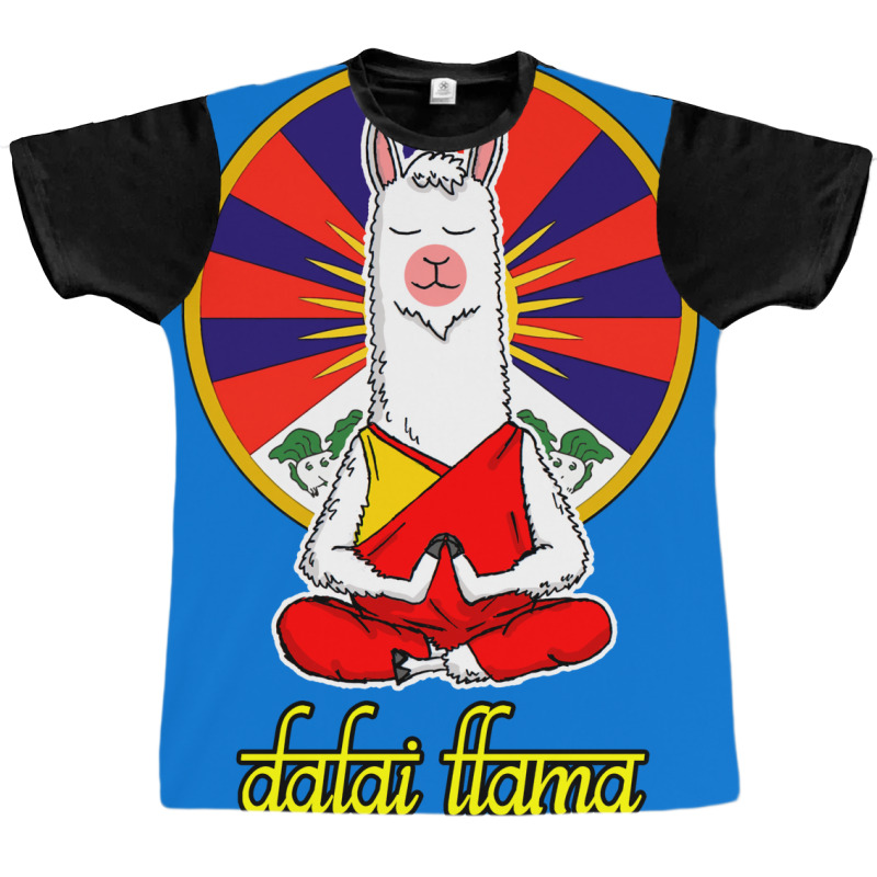 Dalai Llama Graphic T-shirt by biswshedevank | Artistshot