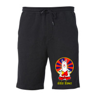 Dalai Llama Fleece Short | Artistshot