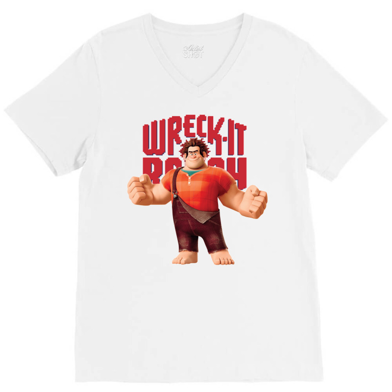 Wreck It Ralph V-neck Tee | Artistshot