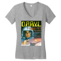 Data Analyzing Roboty Youth Lifefrom Women's V-neck T-shirt | Artistshot