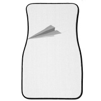 Paper Plane Front Car Mat | Artistshot