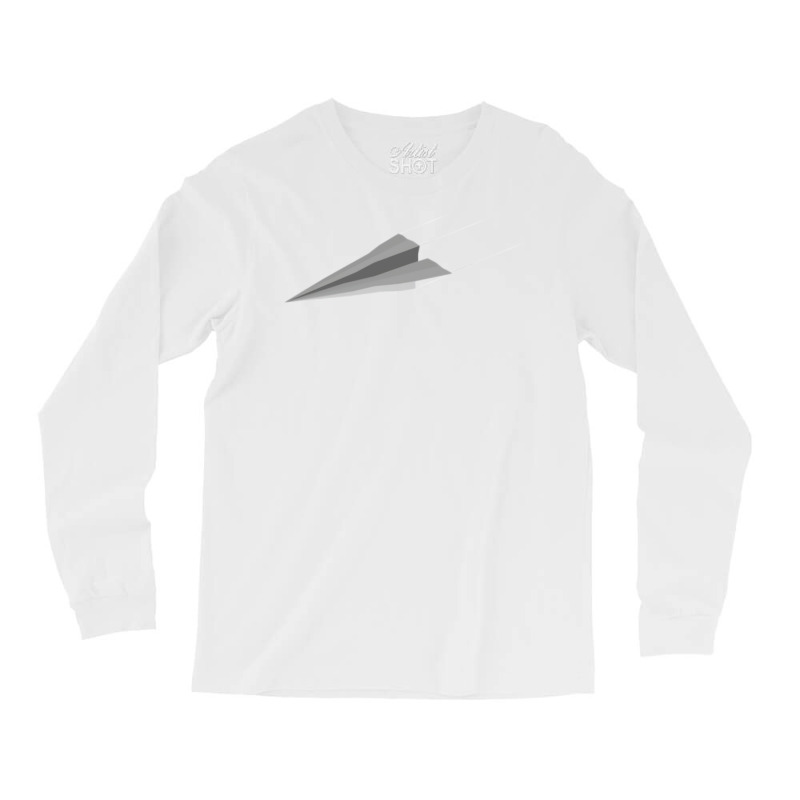 Paper Plane Long Sleeve Shirts | Artistshot