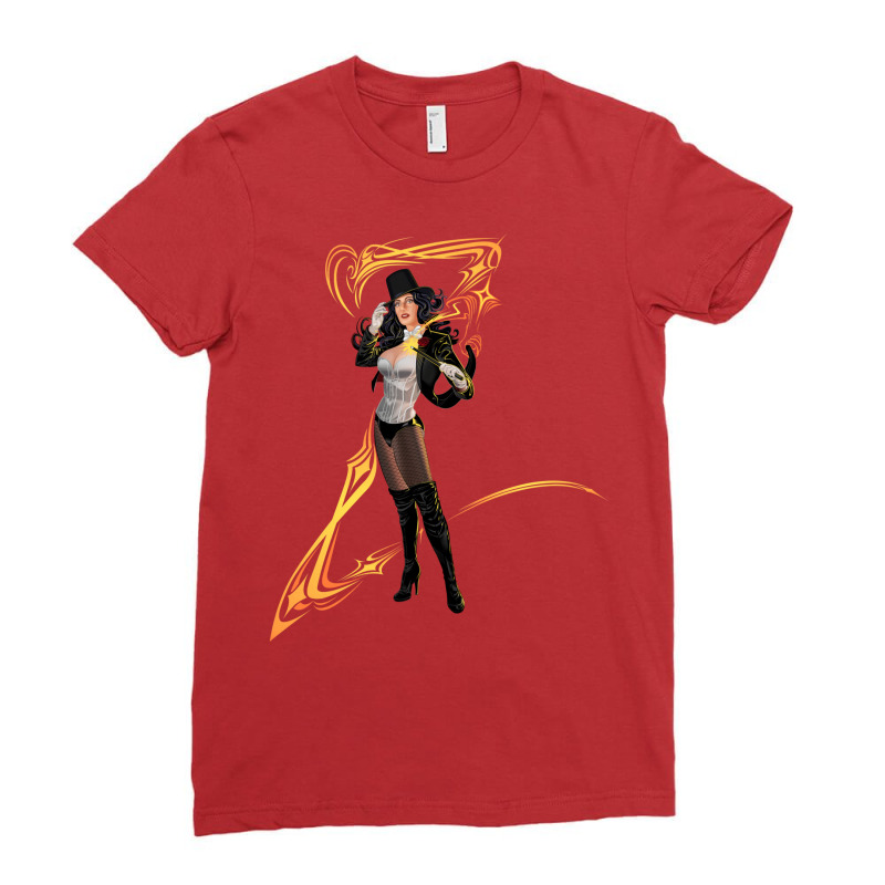 Zatanna Z Ladies Fitted T-Shirt by tiaguenfazon | Artistshot