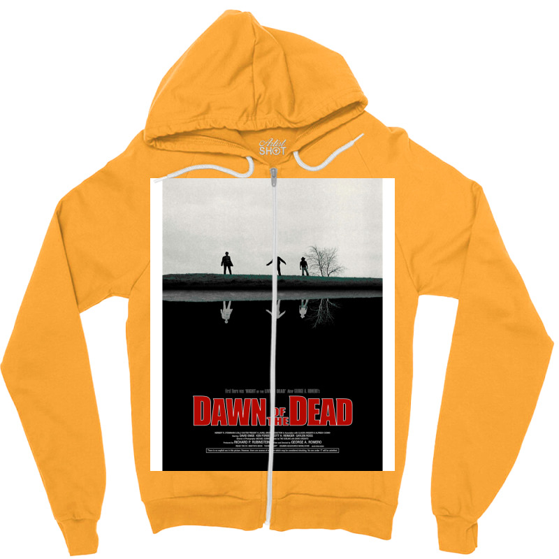 Dawn Of The Dead 4 Zipper Hoodie by biswshedevank | Artistshot