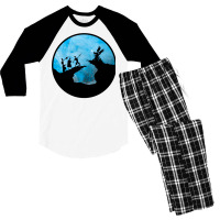 Deathly Men's 3/4 Sleeve Pajama Set | Artistshot