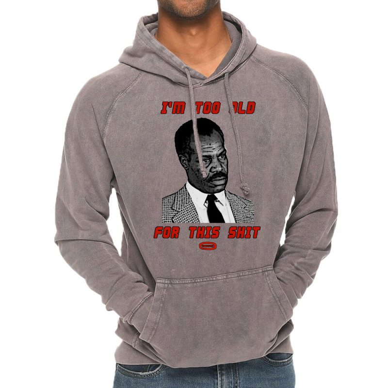 Detective Roger Murtaugh Vintage Hoodie by biswshedevank | Artistshot