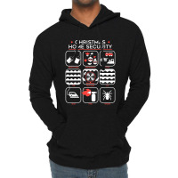 Christmas Home Security Lightweight Hoodie | Artistshot