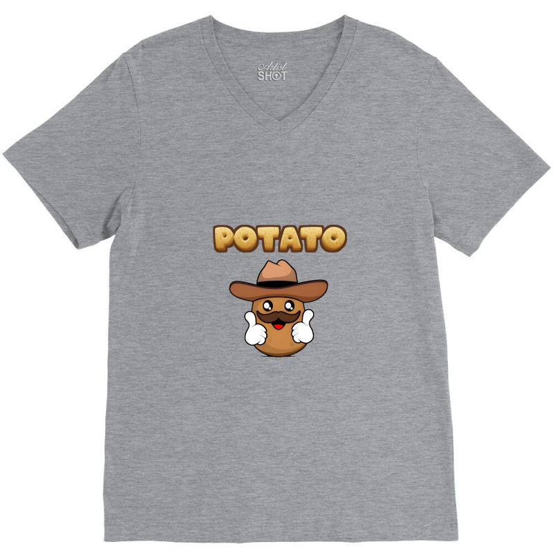 Is Potato Sweet V-Neck Tee by ava_shirts | Artistshot