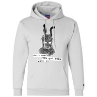 Don't Worry Sticker Champion Hoodie | Artistshot