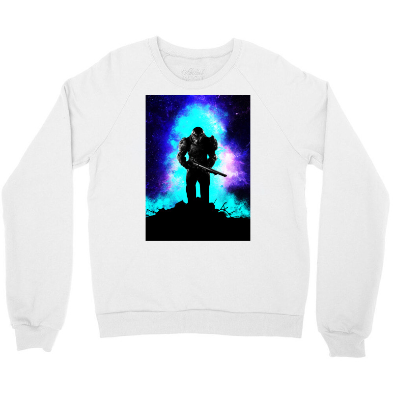 Doomguy Crewneck Sweatshirt by biswshedevank | Artistshot