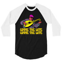 Gimme The Lute 3/4 Sleeve Shirt | Artistshot
