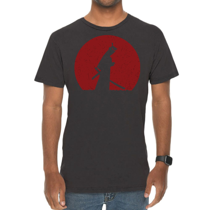 Samurai Jack Silhouette Vintage T-Shirt by anestiskenax | Artistshot