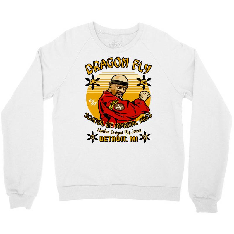 Dragon Fly Martin Lawrence 90s Movie Parody Crewneck Sweatshirt by biswshedevank | Artistshot