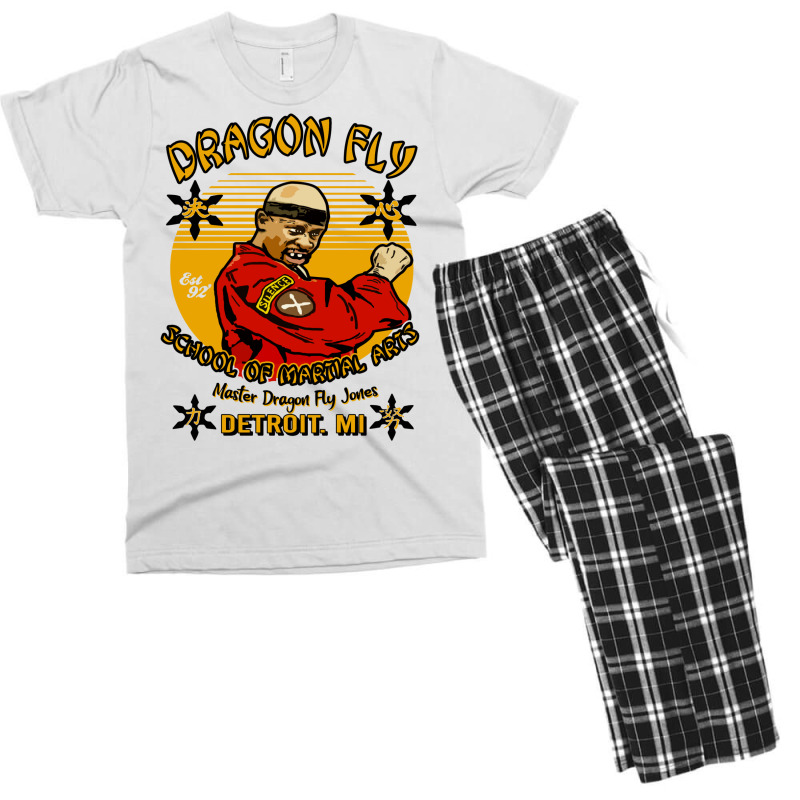 Dragon Fly Martin Lawrence 90s Movie Parody Men's T-shirt Pajama Set by biswshedevank | Artistshot